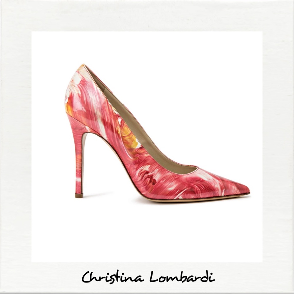 Christina Lombardi Kersen Pumps NEW!